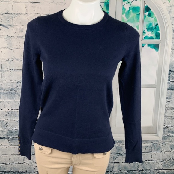 Boden Sweaters - Boden Blue Long Sleeve Crew Neck Sweeter
